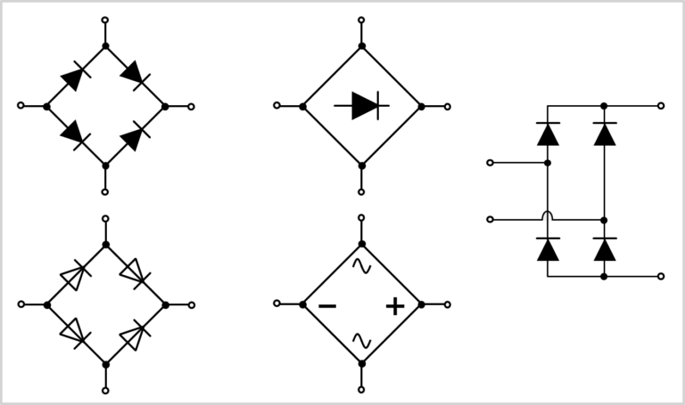 What Is A Diode Bridge Symbol Working Electrical Information