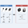 Difference Between Transistor (MOSFET) and Relay