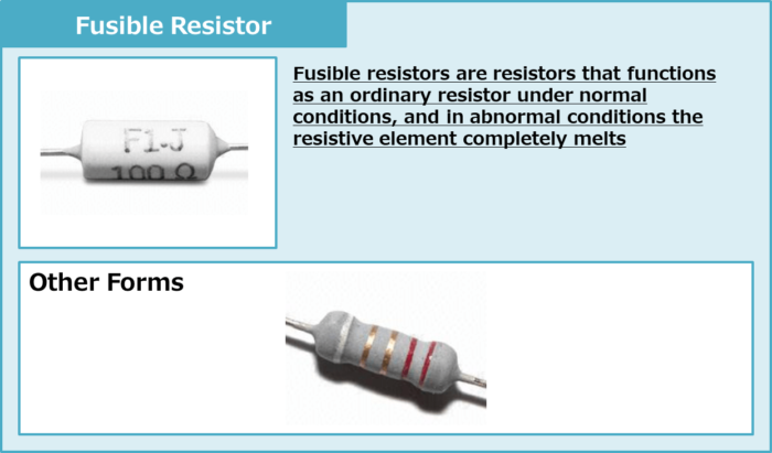 Fusible Resistor