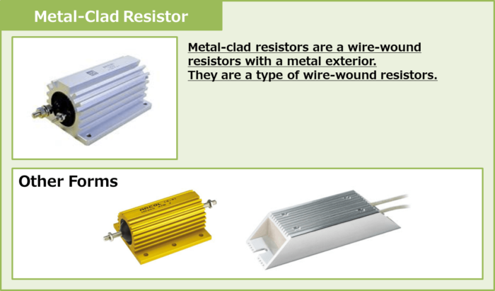 Metal-Clad Resistor
