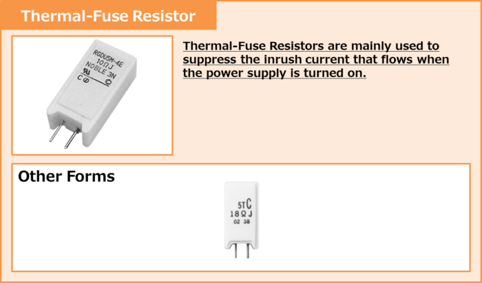 Thermal-Fuse Resistor