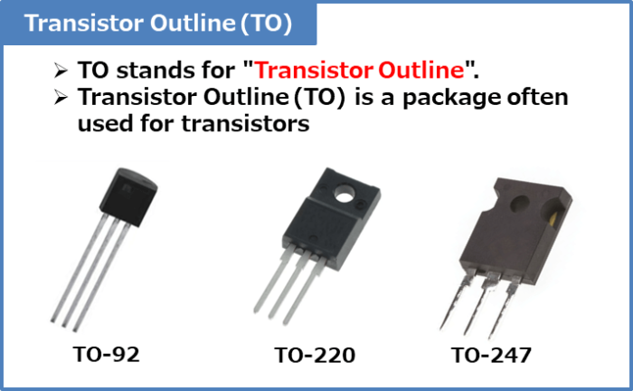 Transistor Outline (TO) Definition