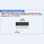 What is Single In-line Package (SIP)