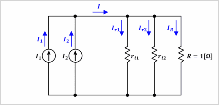 Current Division Through the Parallel Resistors
