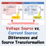 Voltage Source vs. Current Source Differences