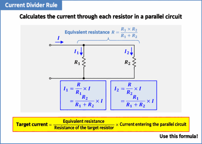 What Is the Current Divider Rule
