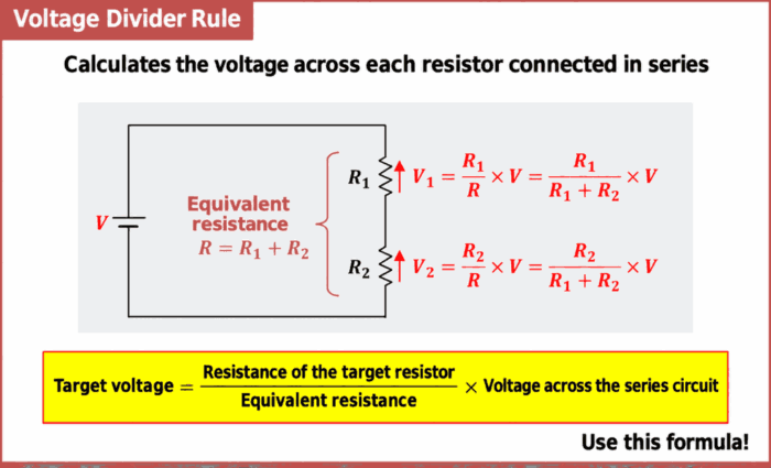 What Is the Voltage Divider Rule